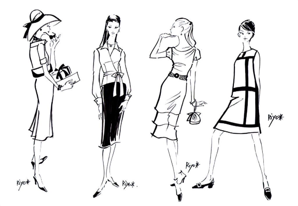 ファッションイラスト